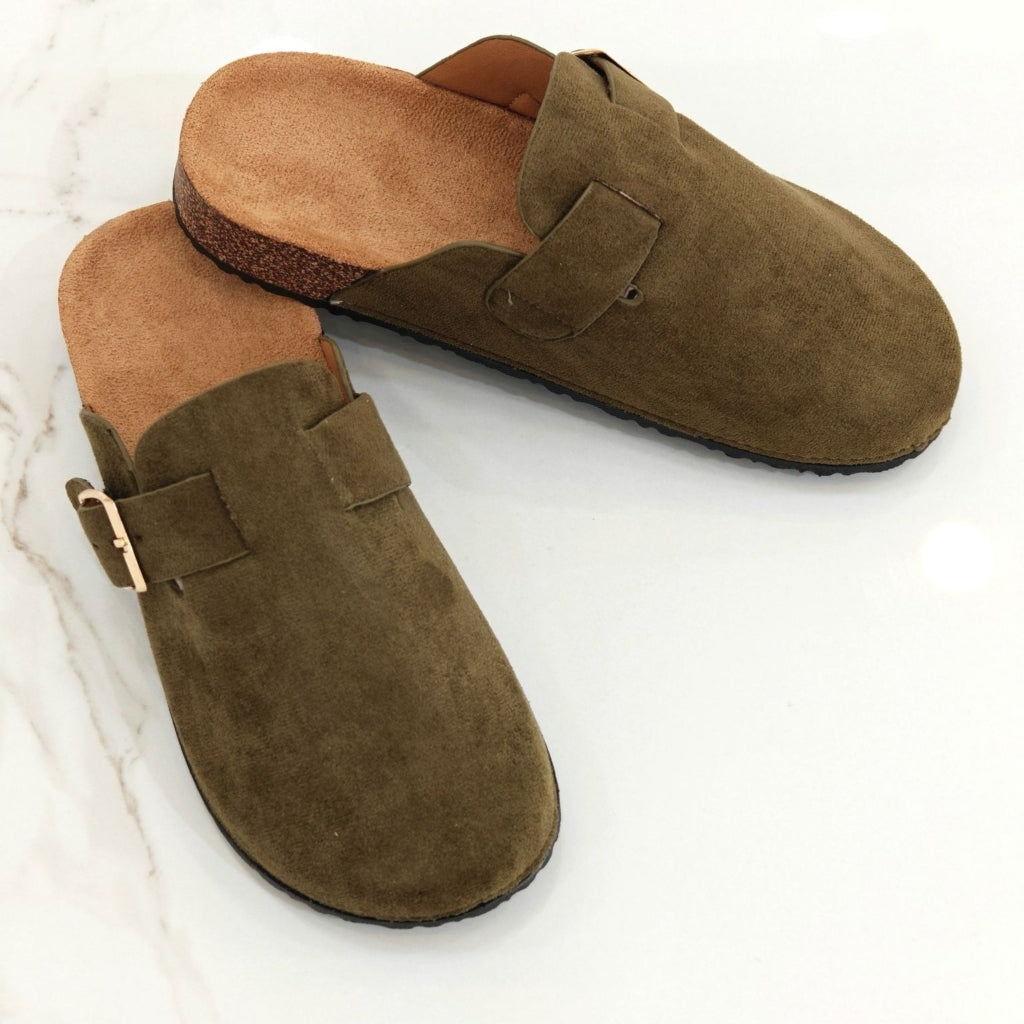 Colette Dame Sandaler   Army Green fra Shoes hos Klædeskabet.dk 5715406792873