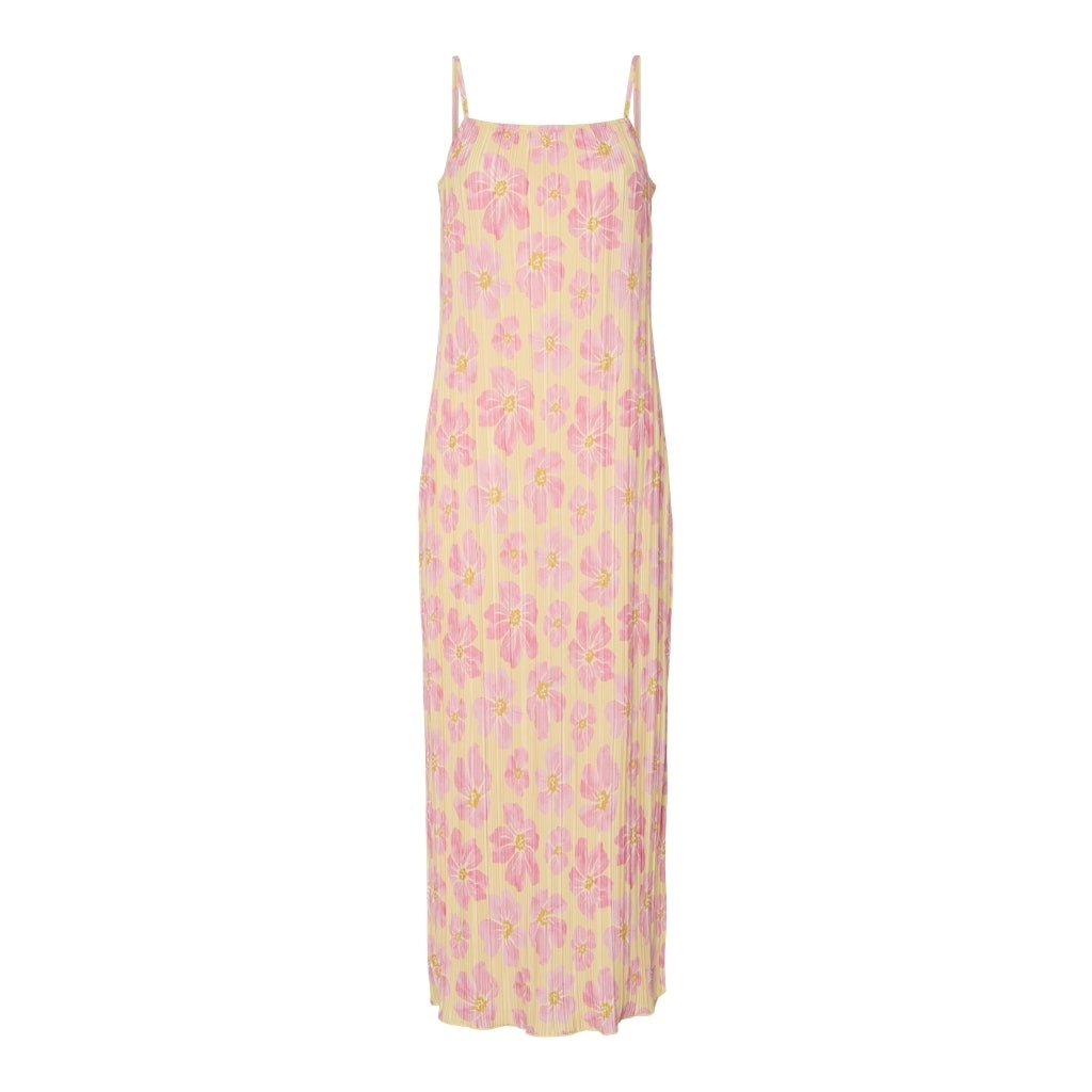 Dame Kjole Pcamber  Mellow Yellow fra Pieces hos Klædeskabet.dk 5715730673954