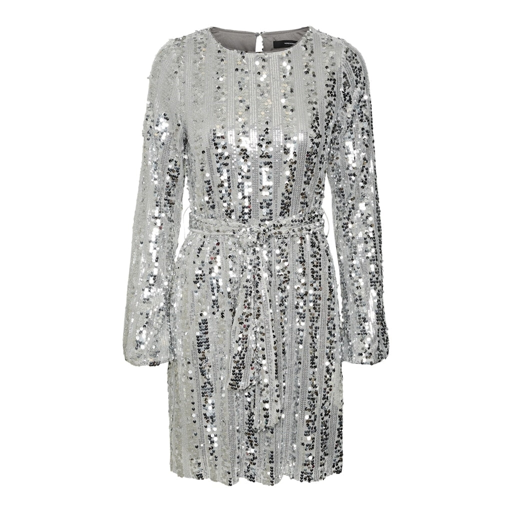 Dame Kjole Vmefa  Silver Sequins fra Vero Moda hos Klædeskabet.dk 5715610375589