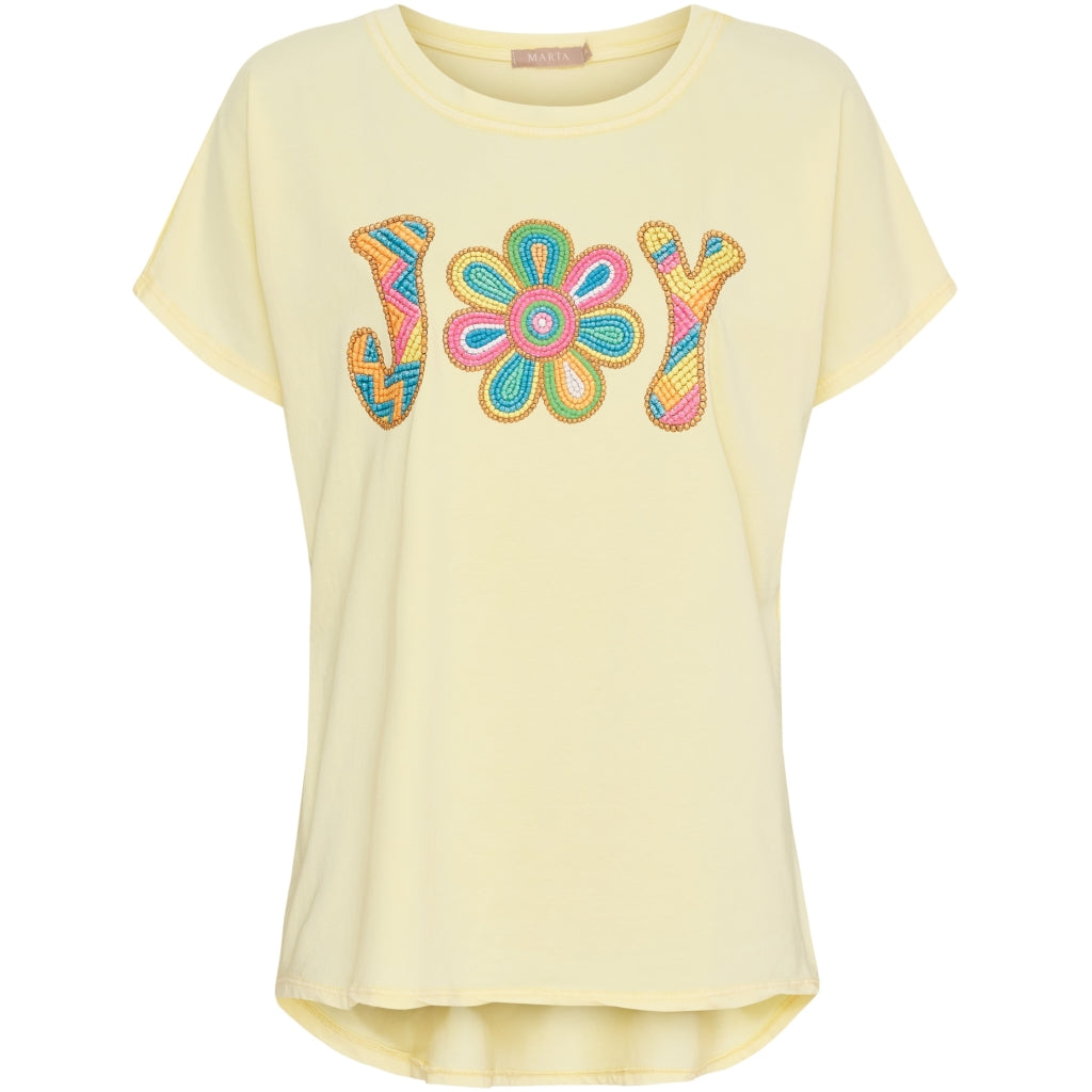 Dame Shirt Mdcvilja Joy  Yellow fra Marta Du Chateau hos Klædeskabet.dk 5715406815978