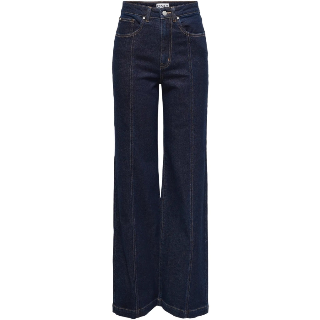 Dame Jeans Onlhope  Dark Blue Denim fra Only hos Klædeskabet.dk 5715427997240