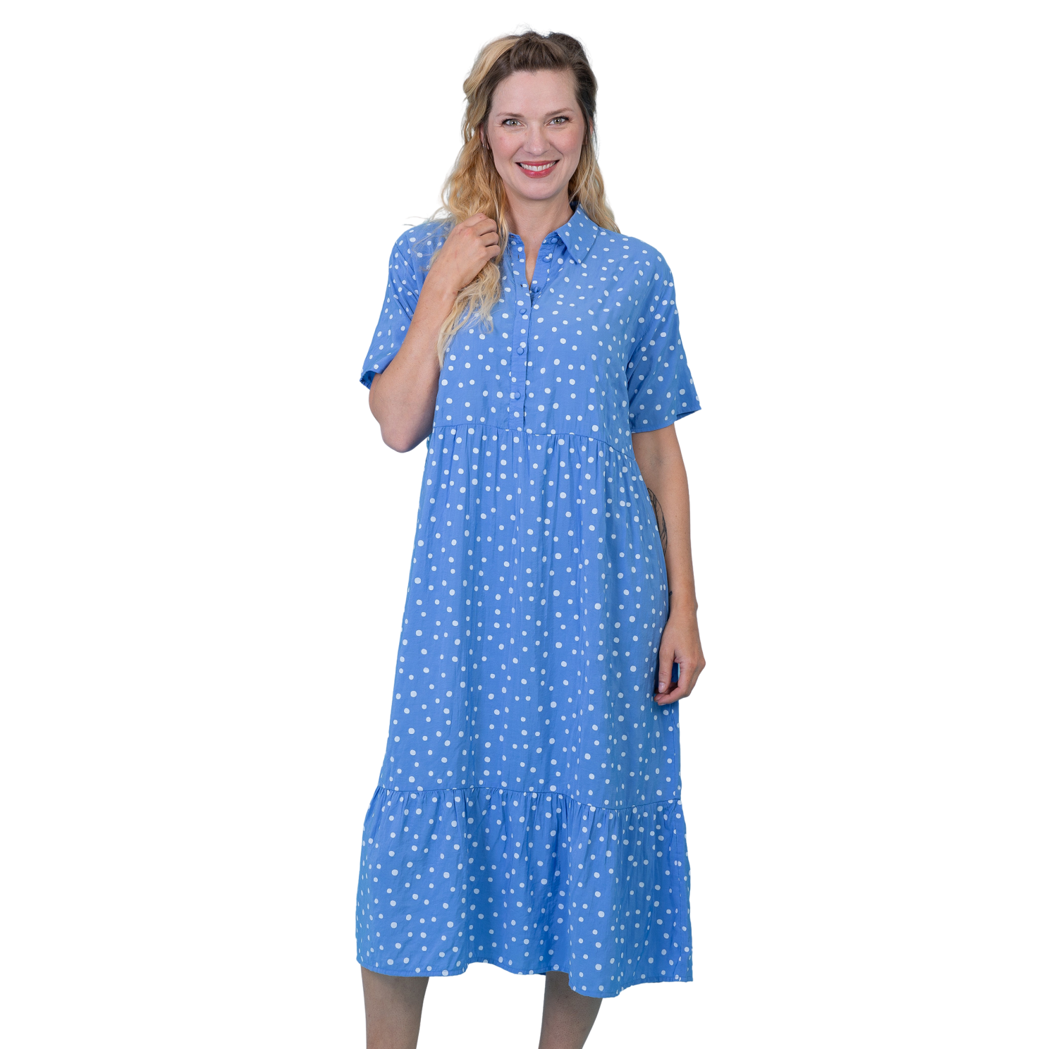 Lisa Dame Kjole  Ultramarine fra Adpt hos dansk.dk 5715505723211