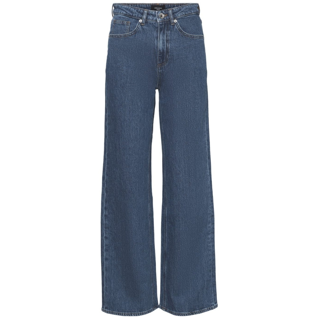 Dame Jeans Tessa øjtaljede Jeans  Medium Blue Denim fra Vero Moda hos Klædeskabet.dk 5715426839794