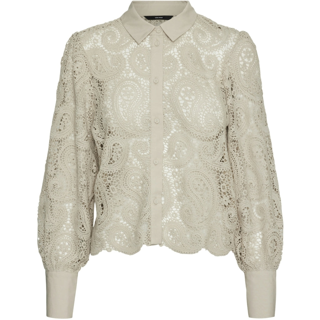 Dame Skjorte Vmhibo  Silver Lining fra Vero Moda hos Klædeskabet.dk 5715513395783